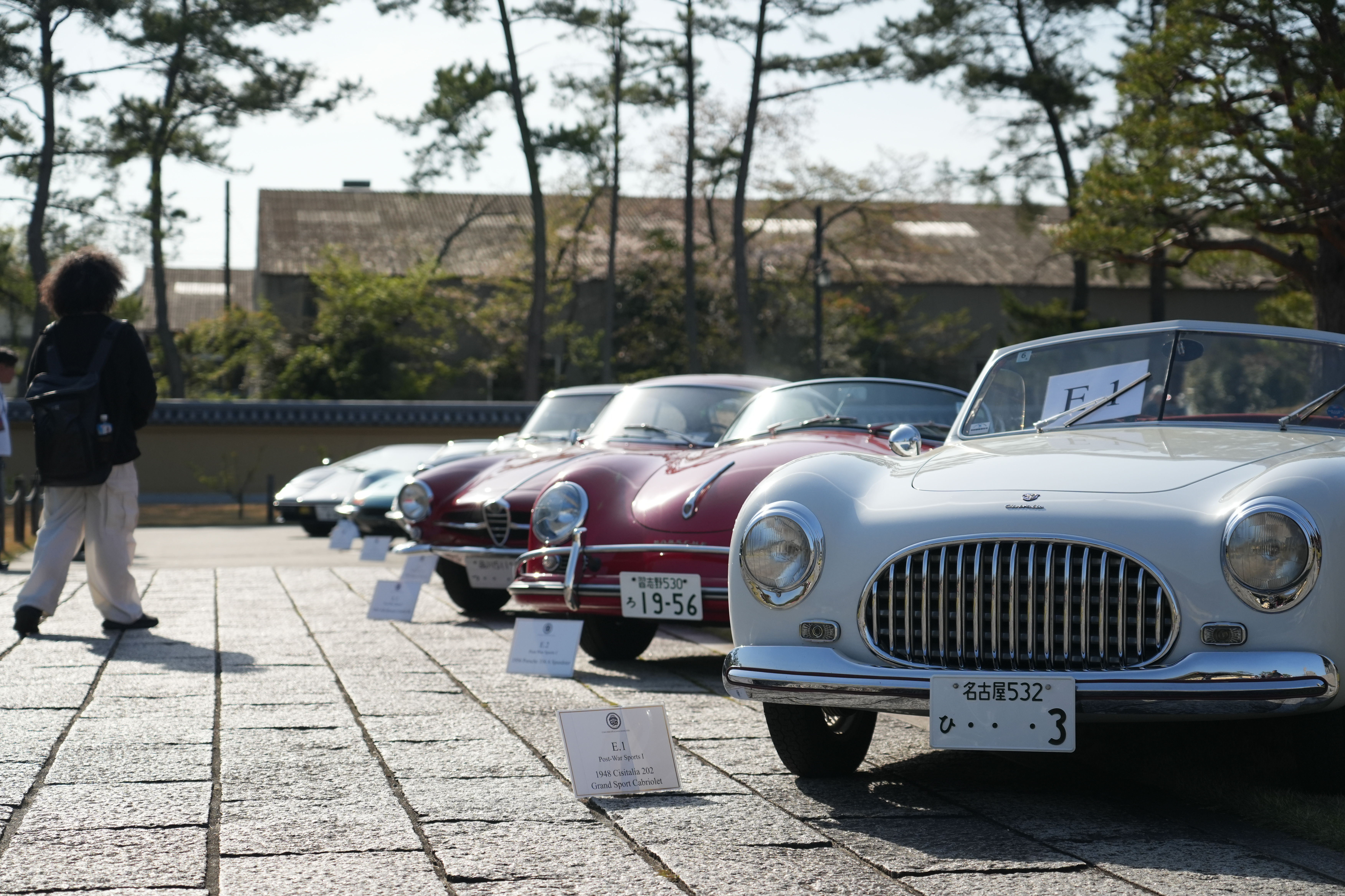Cisitalia、Porsche 與 Alfa Romeo 車列