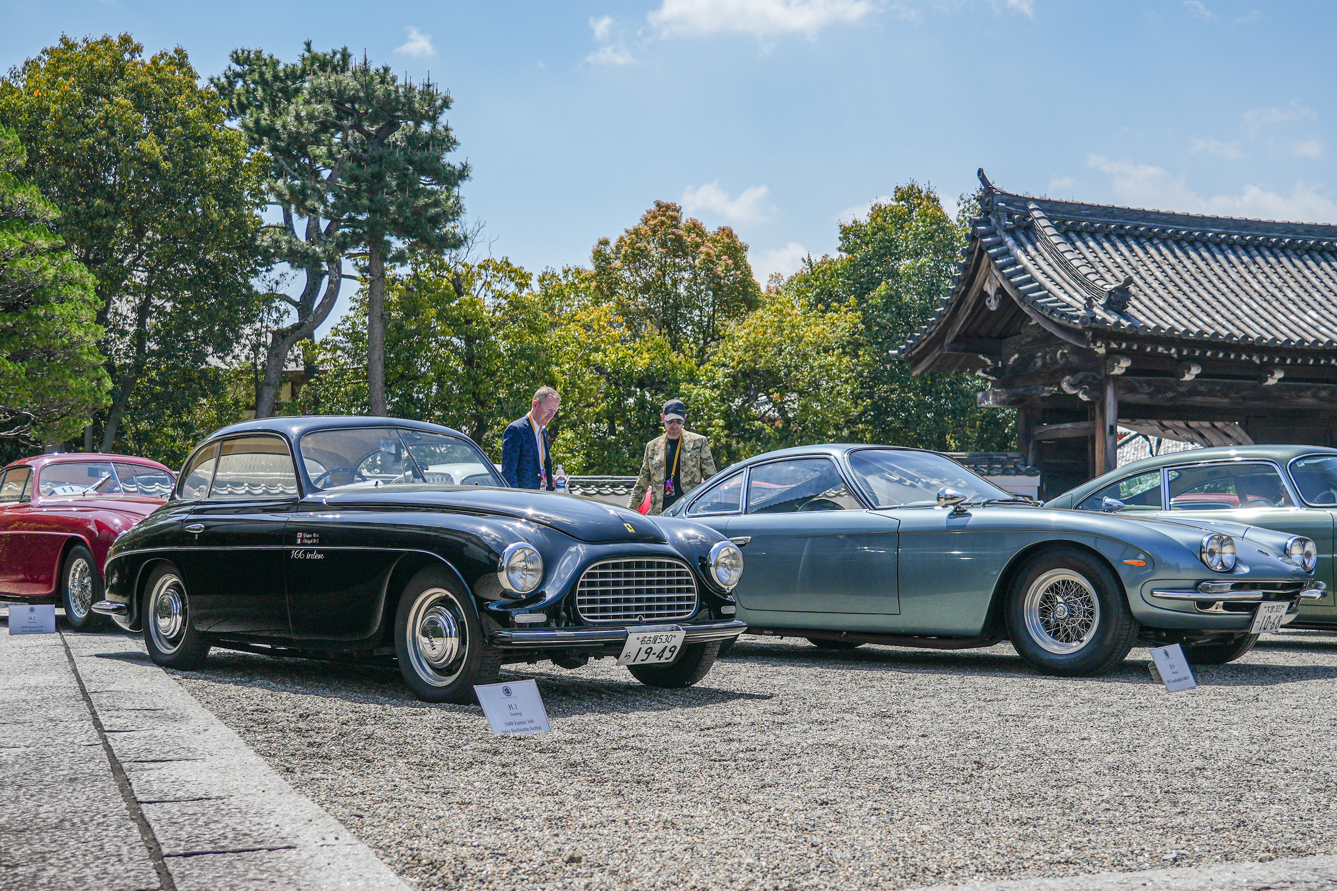 Ferrari 166 Inter 與 Lamborghini 350GT