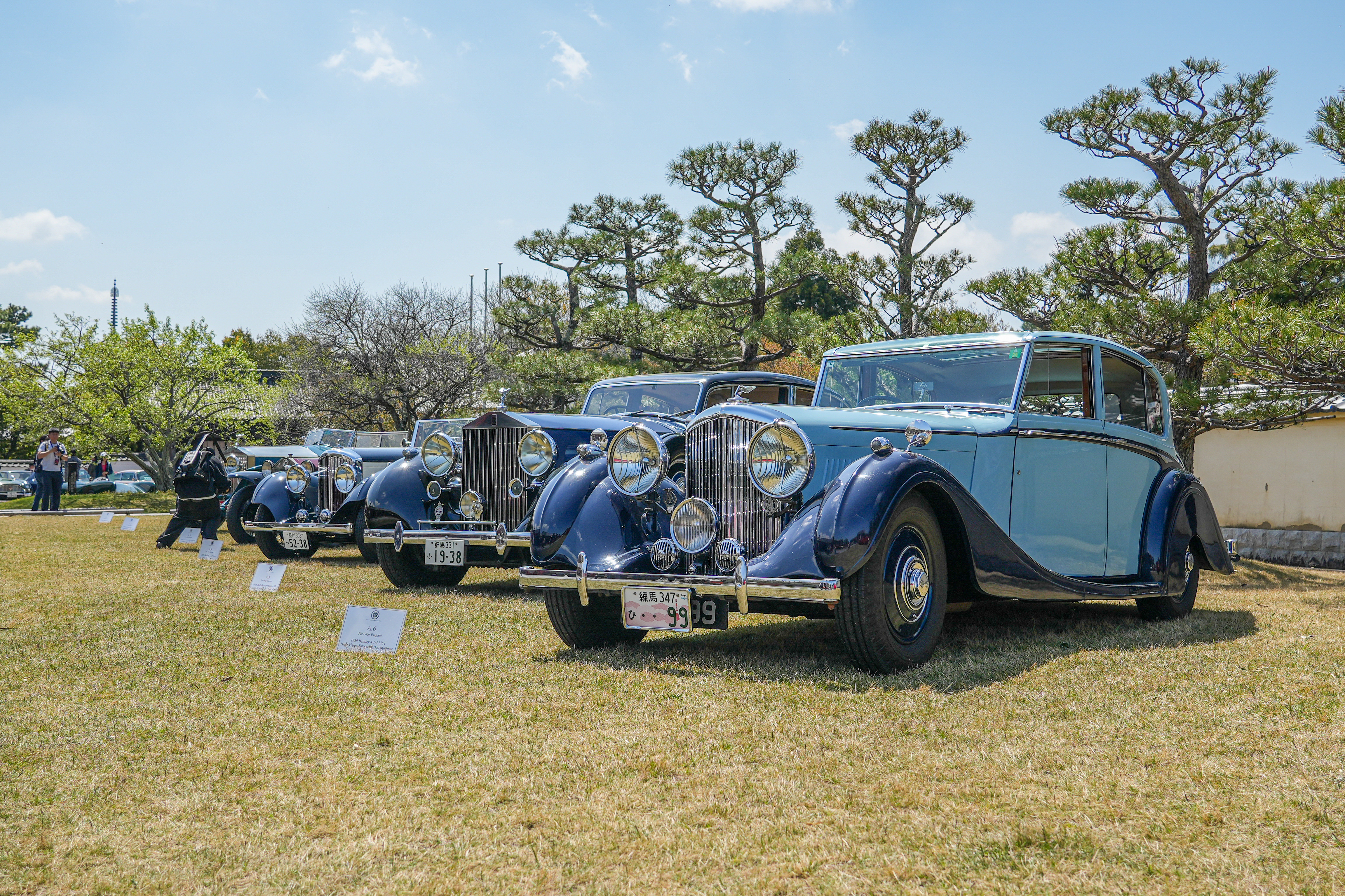 戰前 Bentley 與 Rolls-Royce 車列